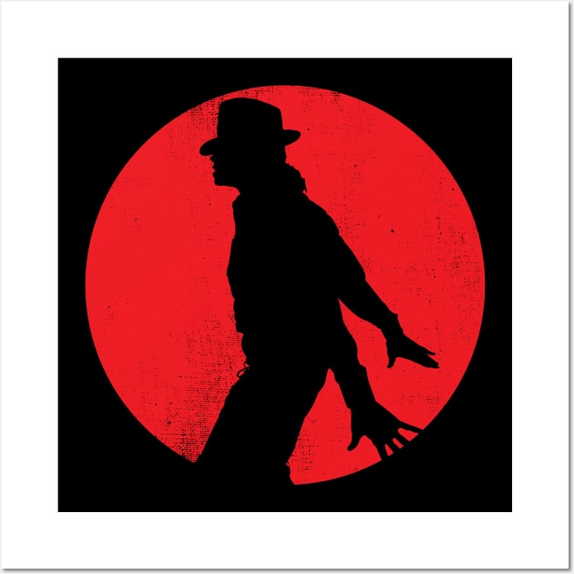 King of Pop Silhouette Wall Art by GMay